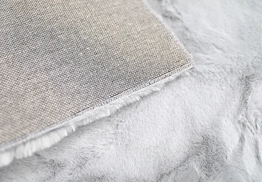 Luxury Soft Large Artificial Rabbit Fur Carpet For Living Room