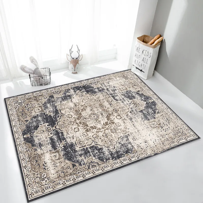 Boho Distressed Rustic Oriental Indoor 3d Printing Area Rug Or Runner Rug