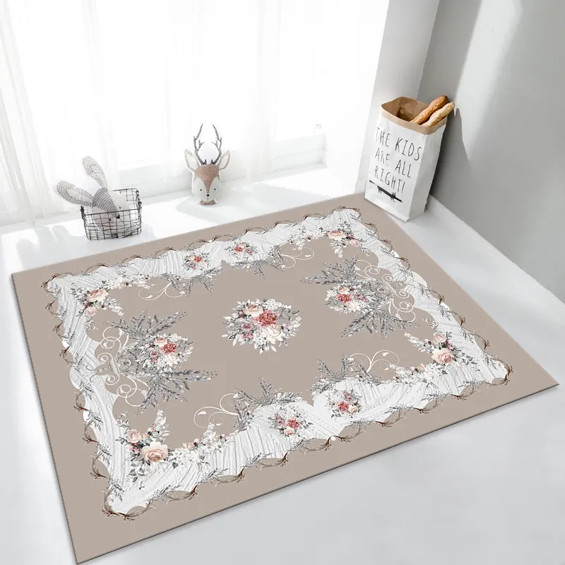 Boho Distressed Rustic Oriental Indoor 3d Printing Area Rug Or Runner Rug