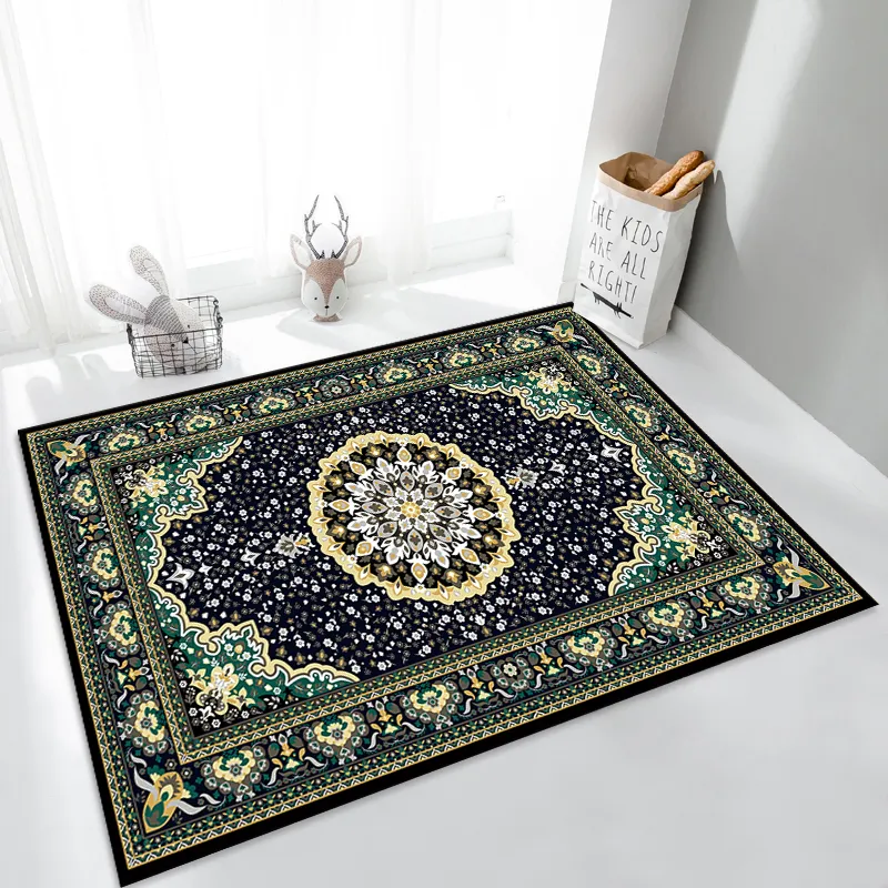 Boho Distressed Rustic Oriental Indoor 3d Printing Area Rug Or Runner Rug