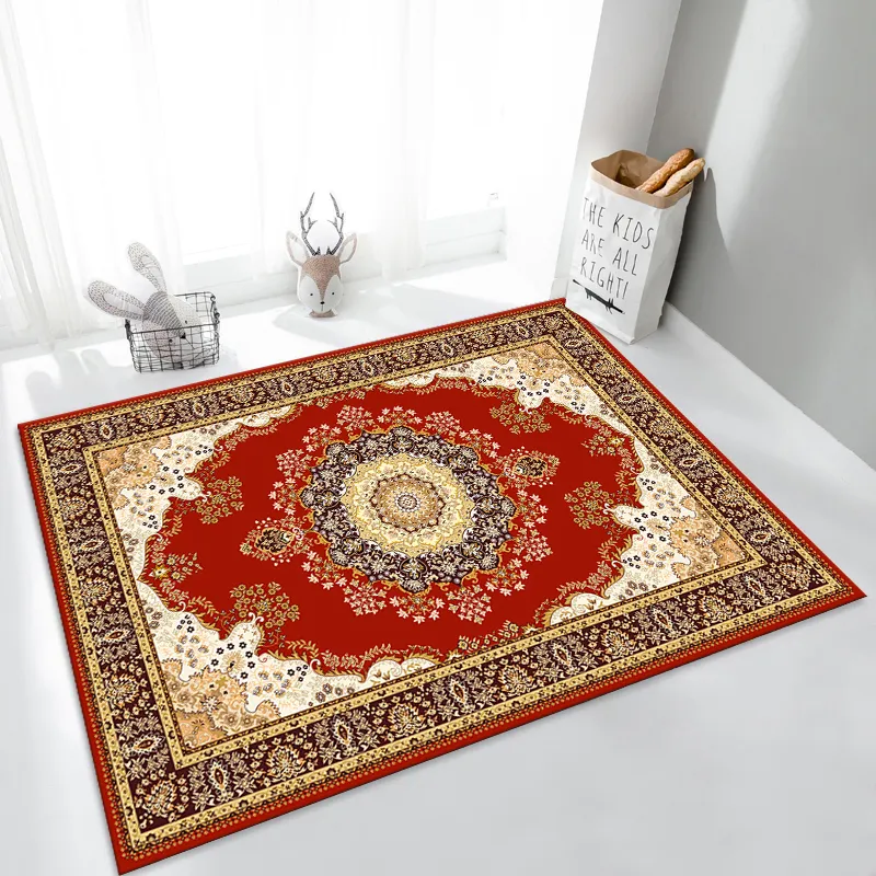 Boho Distressed Rustic Oriental Indoor 3d Printing Area Rug Or Runner Rug