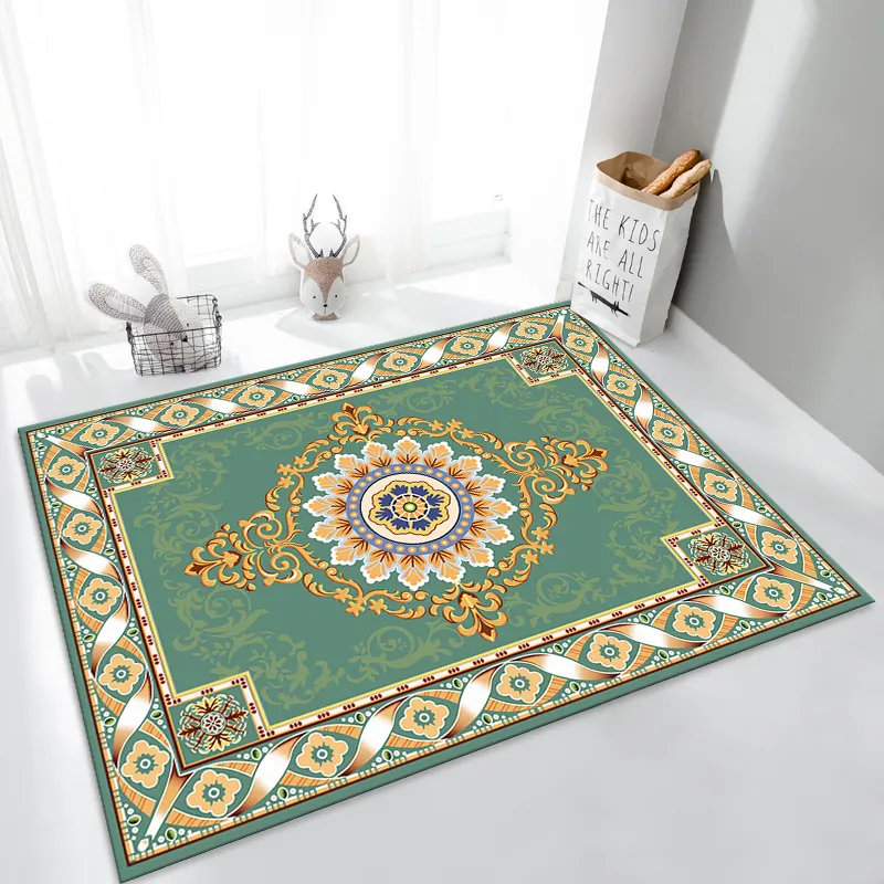 Boho Distressed Rustic Oriental Indoor 3d Printing Area Rug Or Runner Rug