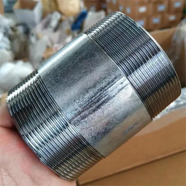 Galvanized Barrel Nipple Fittings