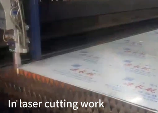 In Laser Cutting Working