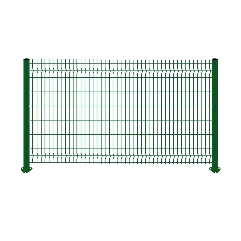 Peach-Shaped Column Guardrail 3d Wire Mesh Fence