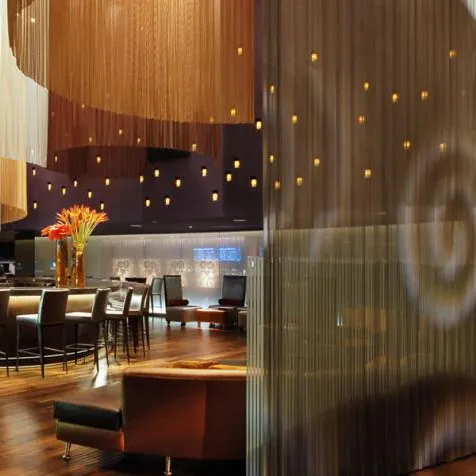 Metal Decorative Mesh Curtains - Modern Stainless Steel Window Curtains & Room Dividers