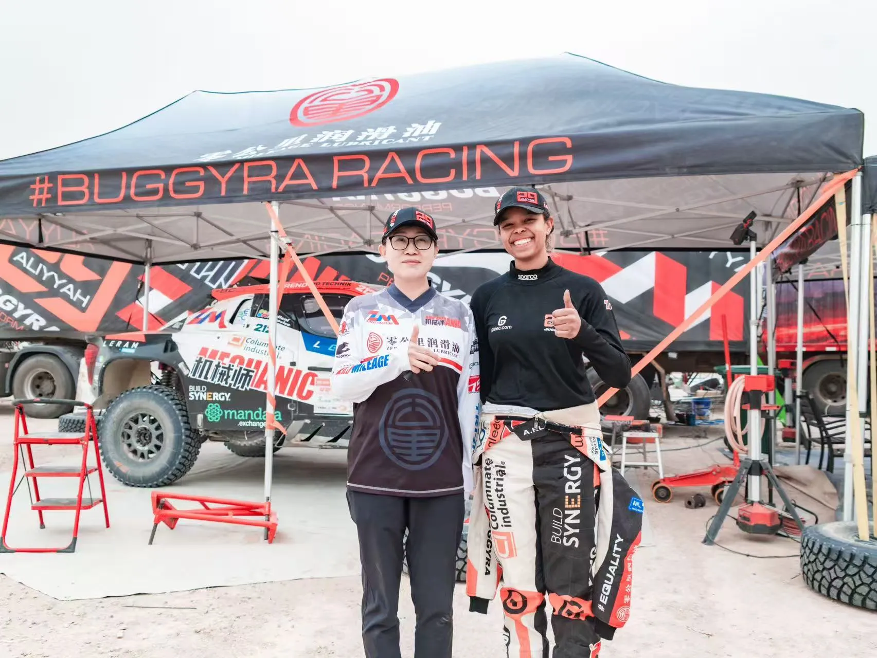 Zero Kilometer Lubricants Zm-buggyra Racing Team In The 2025 China Tour De Ta International Rally