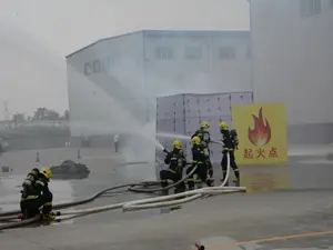 Changshan Group’s comprehensive emergency drill for evacuation and escape was held in the company’s Zhengding Park