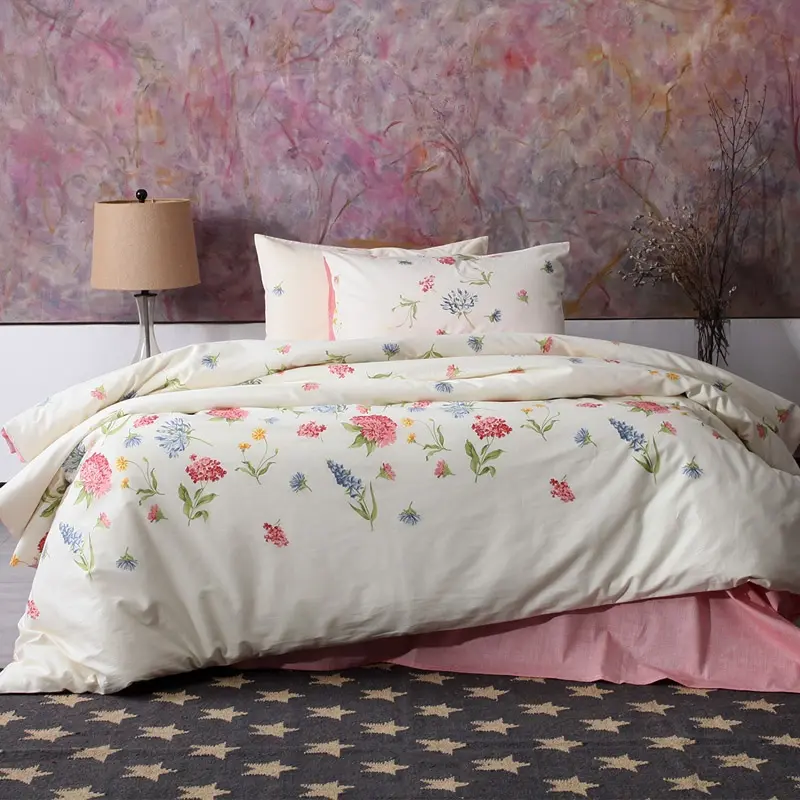 100% cotton  bedding sets 4 pieces