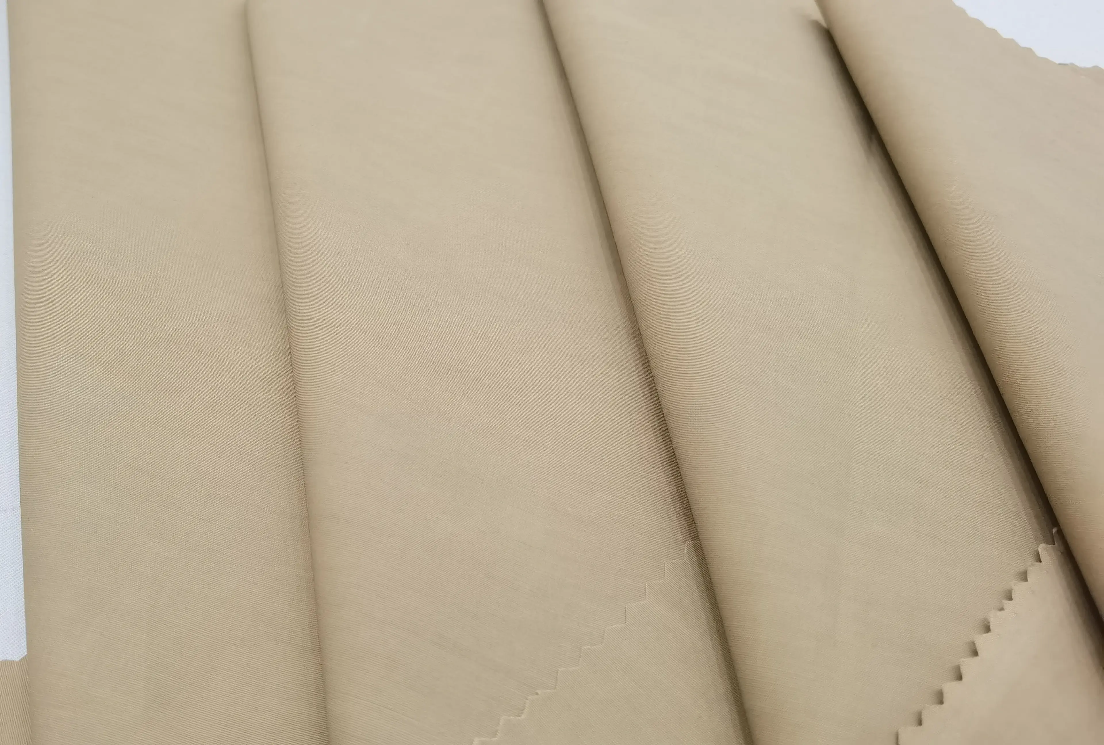 Cotton Nylon Plain Dyed Coated Fabric