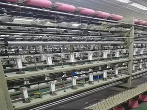 Spandex core spun yarn