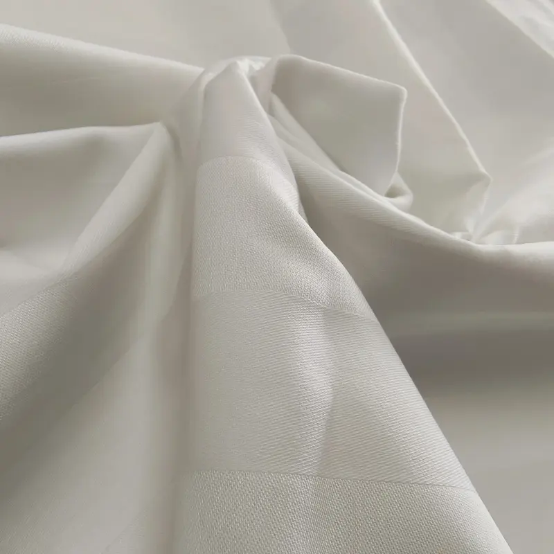 Polyester Cotton Stripe Bedding Fabric