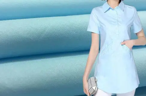 100%Cotton  1/1Plain Dyeing Shirt Fabric