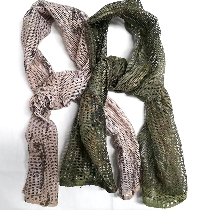 Cotton Net Scarf for Combat