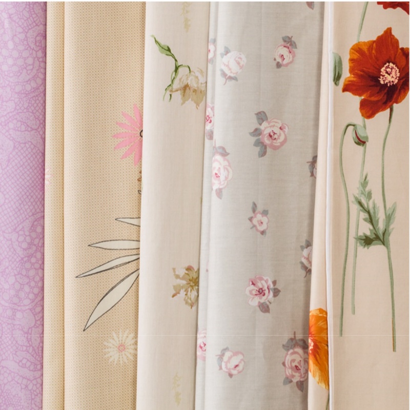 100%  Cotton printed quilt cover