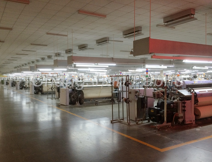 Gray Fabric for Satin Stripe