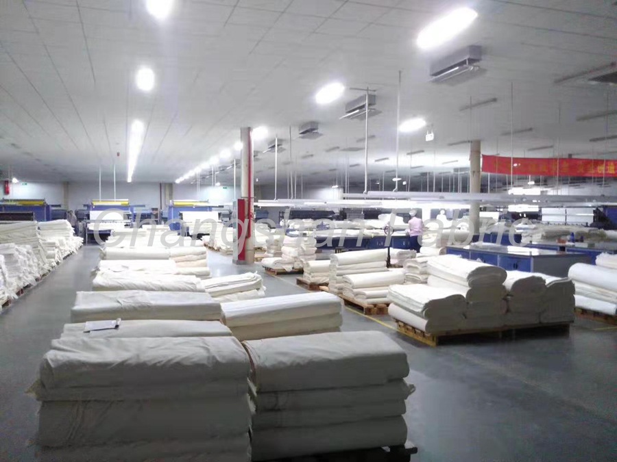 Gray Fabric for Satin Stripe