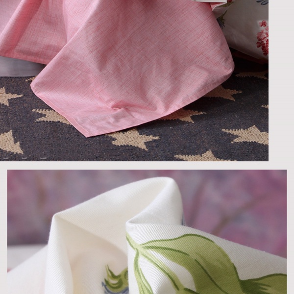 100% cotton  bedding sets 4 pieces