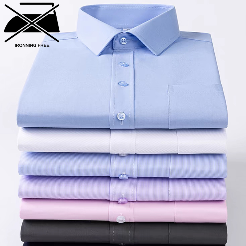 CVC Ironning Free Shirting Fabric