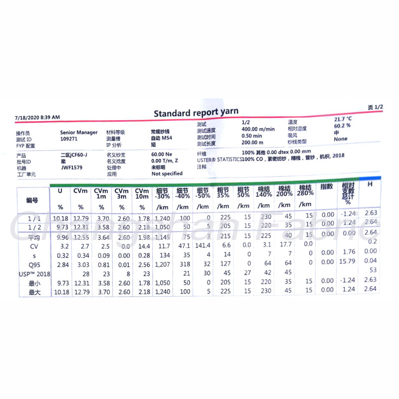 100% Combed Cotton Yarn for Weaving