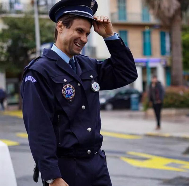 Cotton Polyamide Lycra Fabric for Policeman Uniform