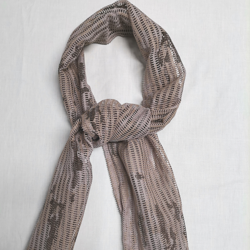 Cotton Net Scarf for Combat