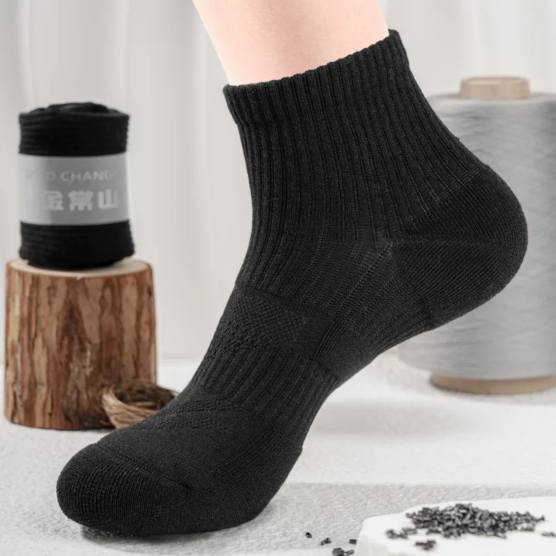 Graphene far-infrared anti-bacterial socks