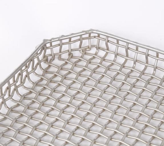 Stainless Steel Basket Food-Grade Material Safe For Kitchen Use