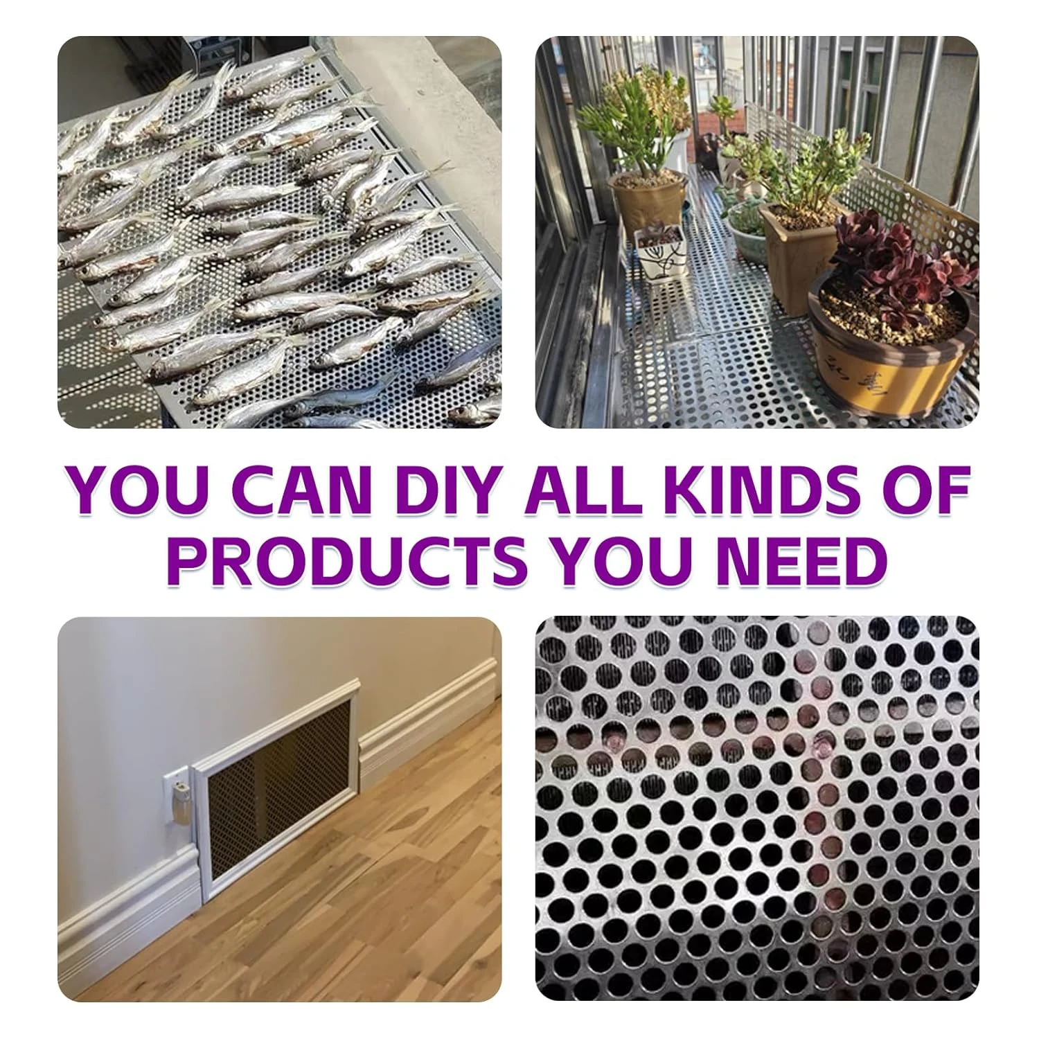 Perforated stainless steel plates are stylish and durable decorative elements that enhance design with unique patterns, offering both aesthetic appeal and functional benefits like ventilation and light diffusion.