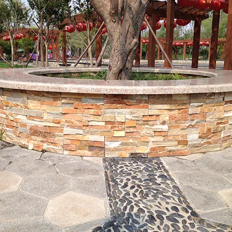 white pebbles for garden