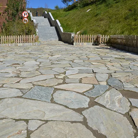 cobble stone driveway