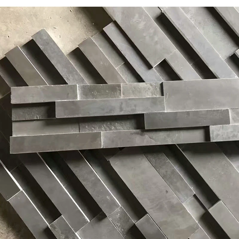 3D Natural Black Stacked Culture Stone