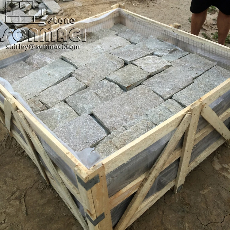 Seseam Yellow Squar Free Form Natural Stone