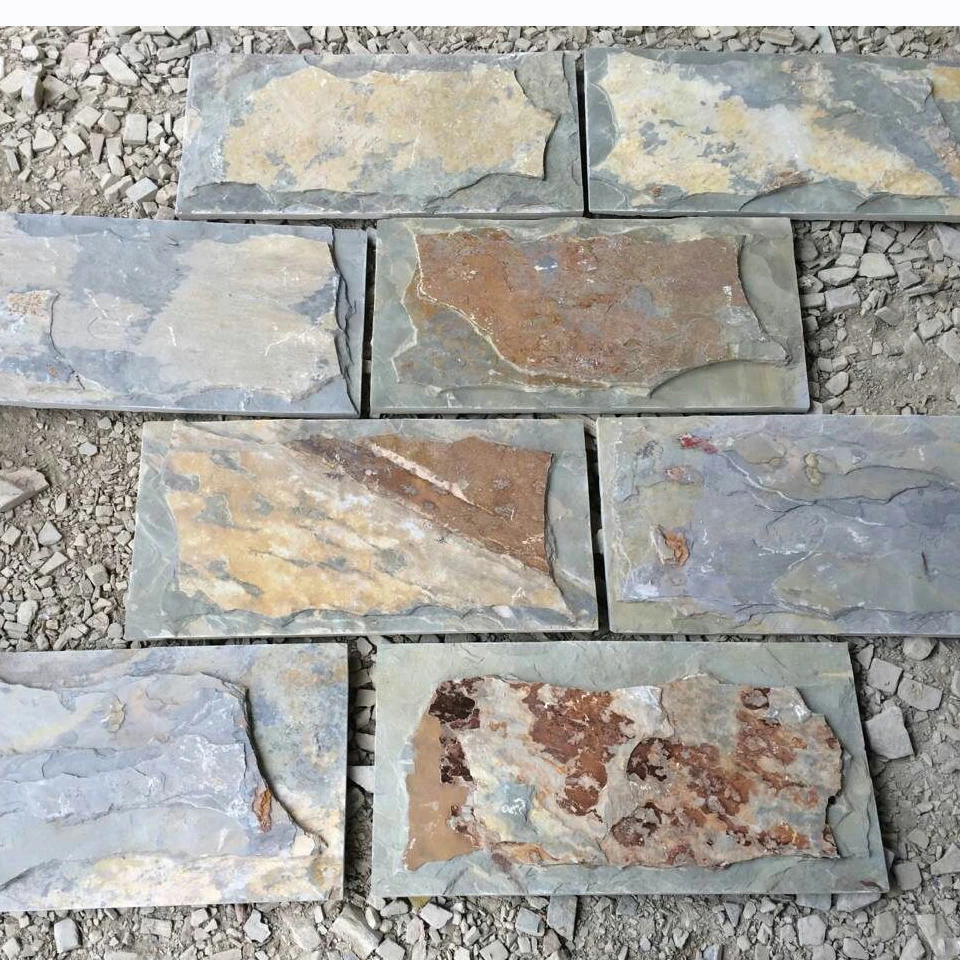 Natural Slate External Wall Mushroom Stone