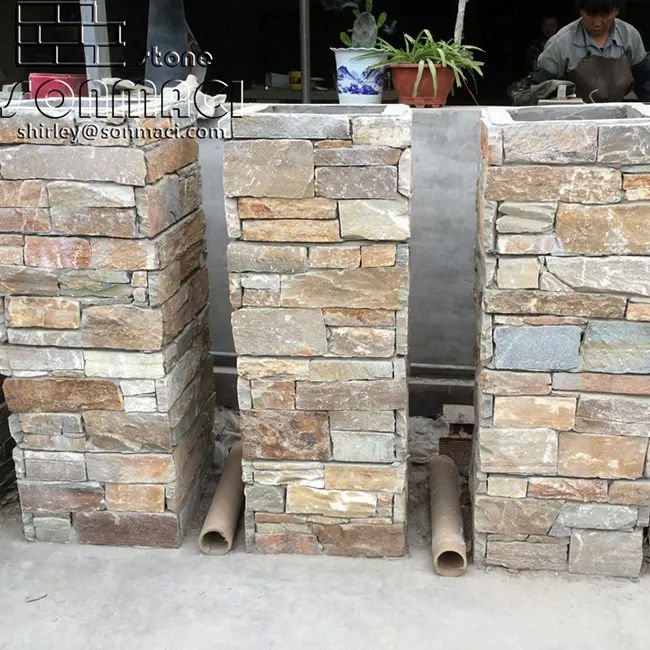 Read More About slate stone pillars