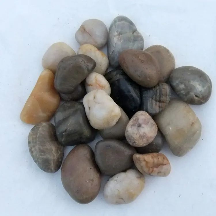 Garden Pebbles – Smooth, 20mm, Dark & Round | Bulk Supply