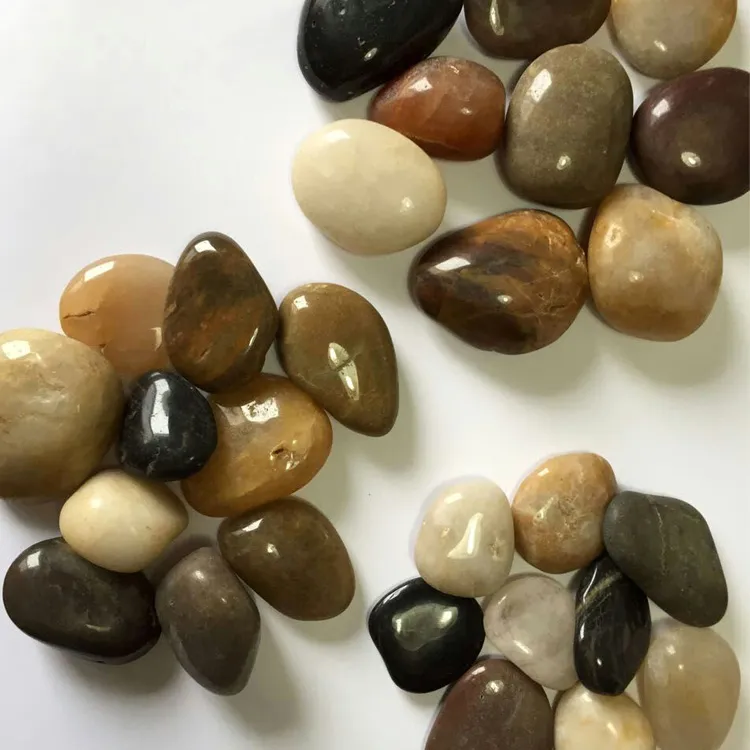 Garden Pebbles – Smooth, 20mm, Dark & Round | Bulk Supply