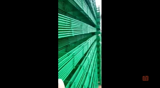 Green Double-Sided Wire Fence