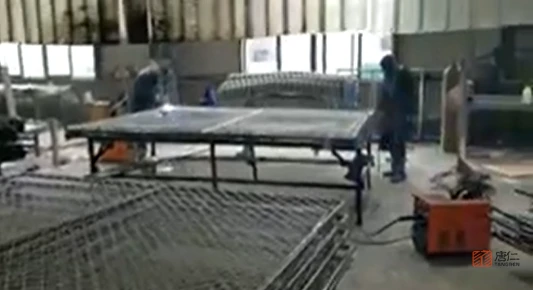 The Processing Process Of Chain Link Fence Net