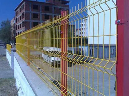 3d curved fence