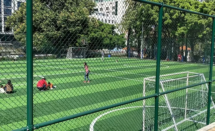 Heavy-Duty Sports Field Fence / Stadium Perimeter Safety Fencing