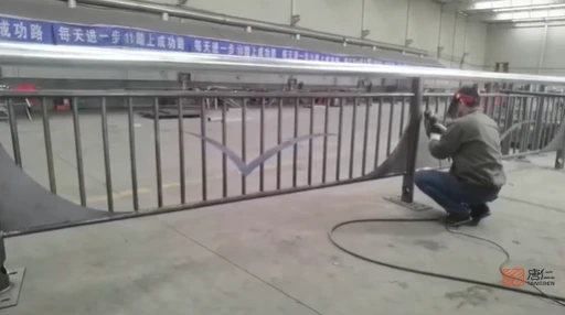 Bridge Guardrails Are Being Made