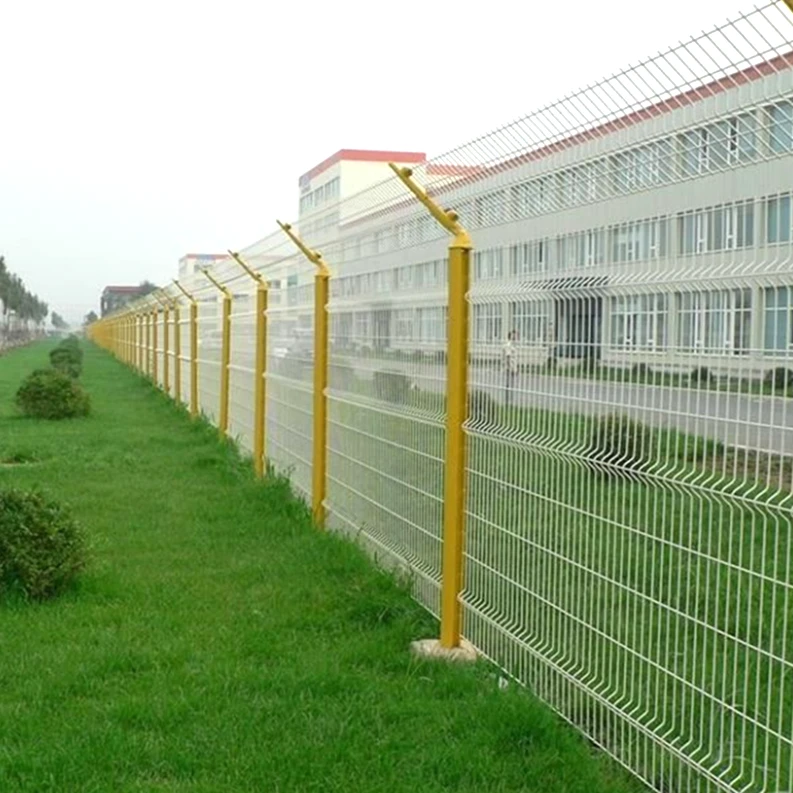 Durable PVC Coated 3D Security Fence for Project Isolation