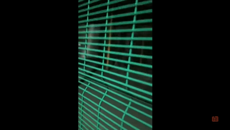 Green High Security Anti Climbing Fence