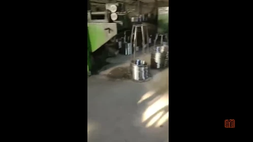 Welded Wire Mesh Is Being Produced