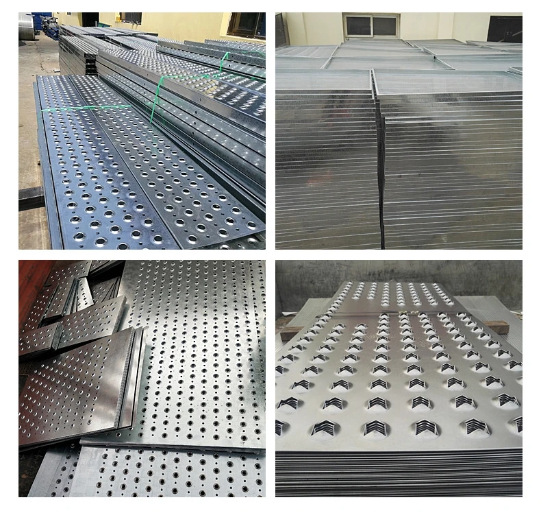 Anti-Slip Perforated Steel Plate Safety Walkway Tread Plate