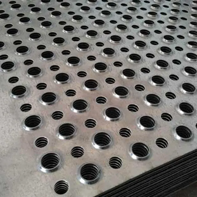 Custom Round Hole Anti-Skid Metal Plate - Anping Dongjie | Safety &amp; Durability