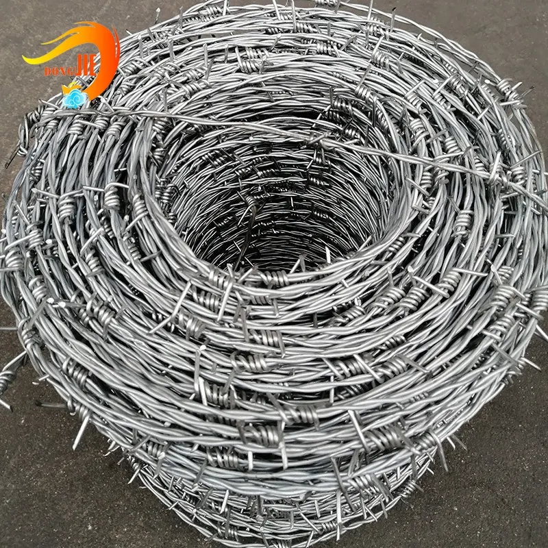 The twisting method and application of barbed wire