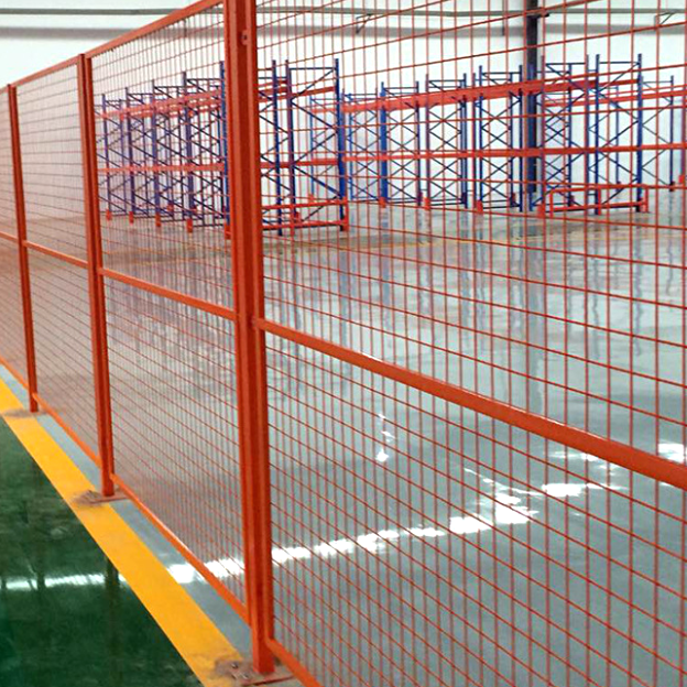 Surface treatment and product features of workshop isolation mesh