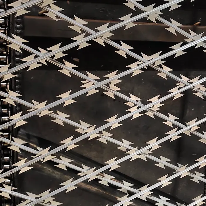 Razor barbed wire is a solid barrier for safety and protection